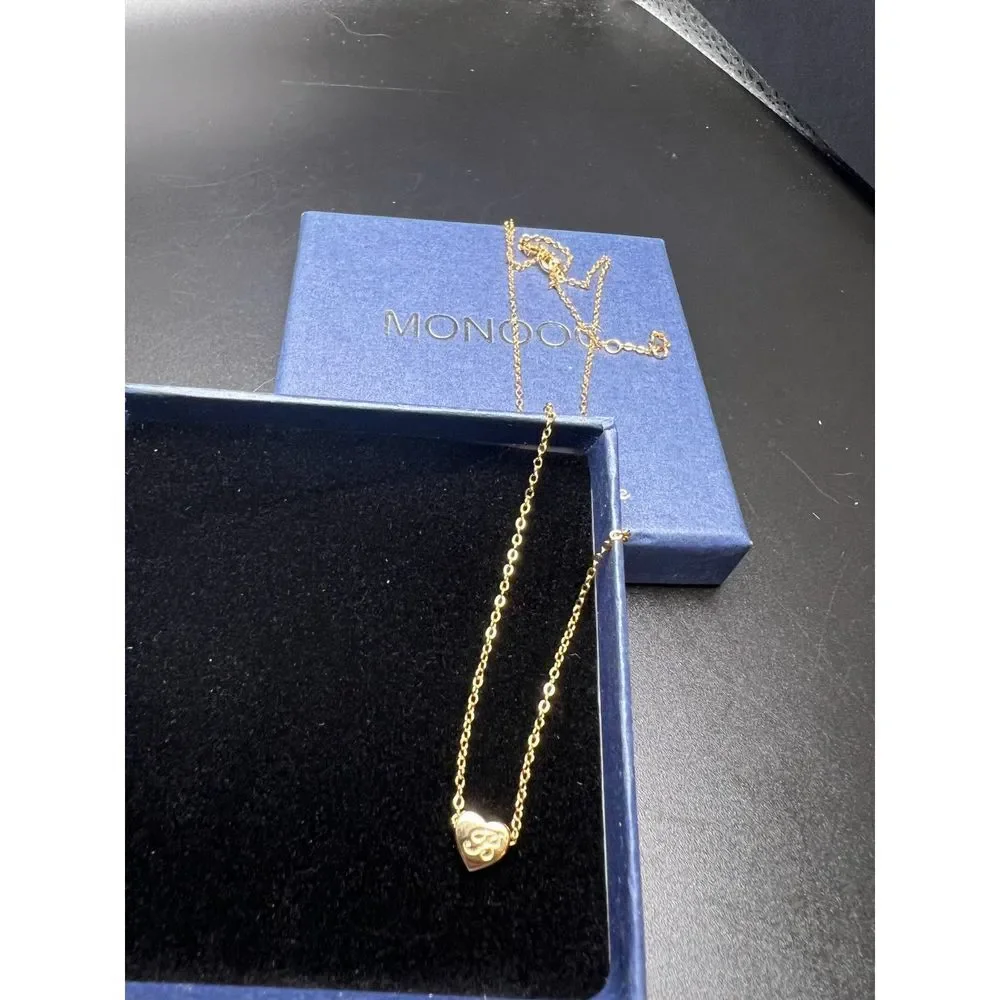 Monogram B Necklace - Picture 1 of 3